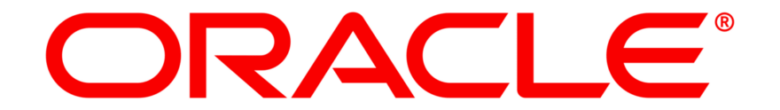 The image shows the Oracle logo in red text on a transparent background.